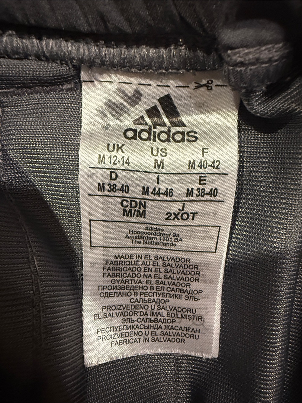 adidas Women's Charcoal Black Athletic Shorts with Logo - Picture 4 of 4